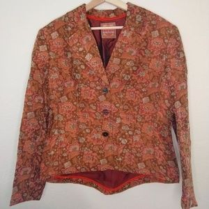 Oilily floral tapestry blazer 42 (US 10)